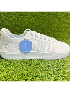 Flux Footwear Adapt Trainer White Mens Size 9.5 Athletic Knit Shoes Sneakers